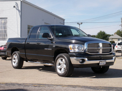 dodge ram 1500 2007 black big horn 8 cylinders automatic with overdrive 61832