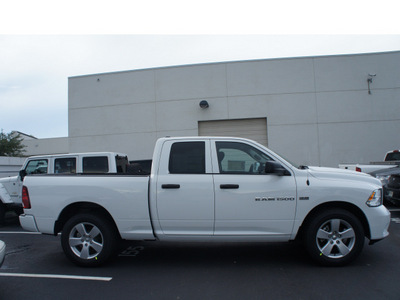 ram 1500 2012 white pickup truck st 8 cylinders automatic 33157