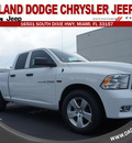ram 1500 2012 white pickup truck st 8 cylinders automatic 33157