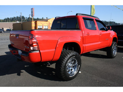 toyota tacoma 2005 red v6 gasoline 6 cylinders 4 wheel drive 5 speed manual 98632