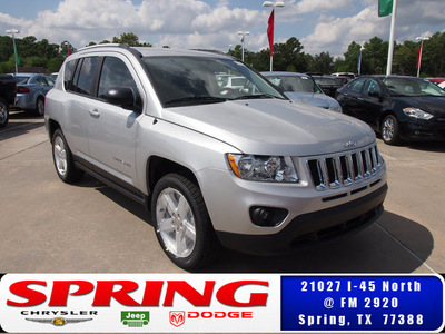 jeep compass 2013 silver suv limited gasoline 4 cylinders 2 wheel drive automatic 77388