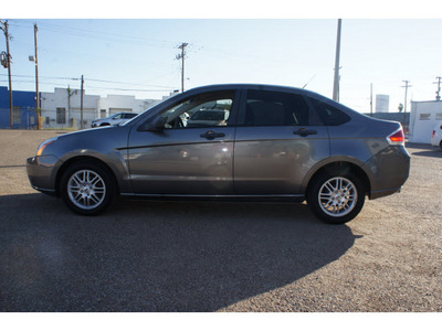 ford focus 2009 gray sedan se gasoline 4 cylinders front wheel drive automatic with overdrive 78550