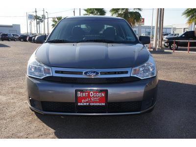 ford focus 2009 gray sedan se gasoline 4 cylinders front wheel drive automatic with overdrive 78550
