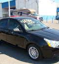 ford focus 2010 black sedan se gasoline 4 cylinders front wheel drive automatic 79925