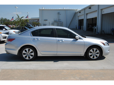 honda accord 2008 silver sedan ex l v6 gasoline 6 cylinders front wheel drive automatic with overdrive 77375