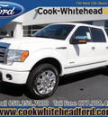 ford f 150 2012 white platinum gasoline 6 cylinders 4 wheel drive automatic with overdrive 32401