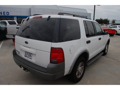 ford explorer 2002 white suv xls gasoline 6 cylinders rear wheel drive automatic 77090