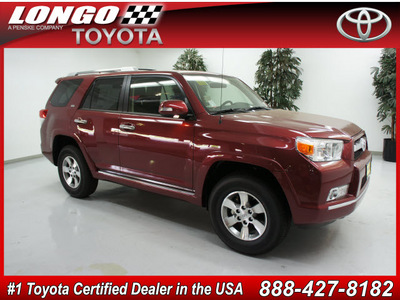 toyota 4runner 2012 dk  red suv sr5 6 cylinders not specified 91731