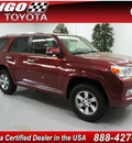 toyota 4runner 2012 dk  red suv sr5 6 cylinders not specified 91731
