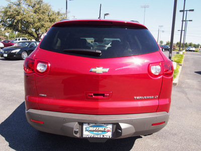 chevrolet traverse 2012 red lt gasoline 6 cylinders all whee drive automatic 75075