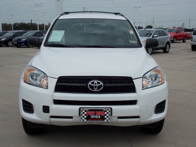 toyota rav4 2010 white suv gasoline 4 cylinders front wheel drive automatic with overdrive 77469