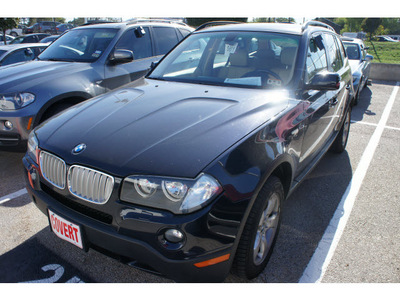 bmw x3 2007 dk  blue suv 3 0si gasoline 6 cylinders all whee drive automatic 78729