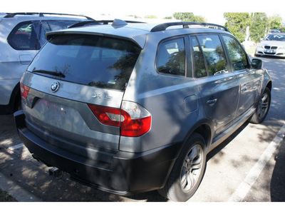 bmw x3 2004 gray suv 3 0i gasoline 6 cylinders all whee drive automatic 78729