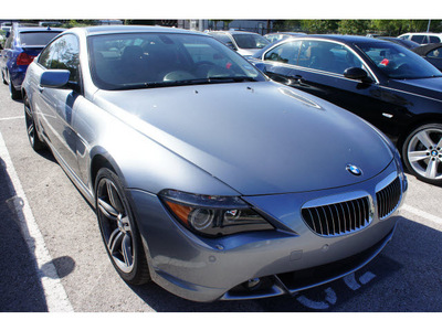 bmw 6 series 2006 gray coupe 650i gasoline 8 cylinders rear wheel drive automatic 78729