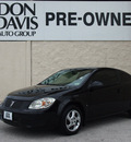 pontiac g5 2007 black coupe gasoline 4 cylinders front wheel drive automatic 76011