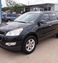 chevrolet traverse 2010 black suv lt 6 cylinders automatic 77340
