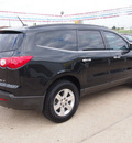 chevrolet traverse 2010 black suv lt 6 cylinders automatic 77340