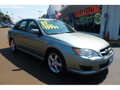 subaru legacy 2009 seacrest green sedan 2 5i special edition gasoline 4 cylinders all whee drive 4 speed automatic 07701