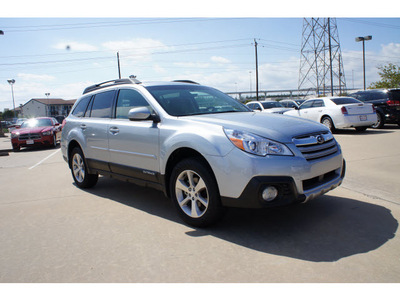 subaru outback 2013 silver wagon 2 5i limited gasoline 4 cylinders all whee drive automatic 77099