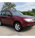 subaru forester 2013 dk  red wagon 2 5x gasoline 4 cylinders all whee drive automatic 77099