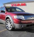 ford taurus x 2008 dk  red suv sel gasoline 6 cylinders front wheel drive automatic with overdrive 46410
