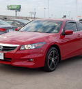 honda accord 2011 red coupe ex 4 cylinders automatic with overdrive 77074