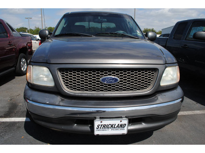 ford f 150 2002 dk  gray supercrew gasoline 8 cylinders rear wheel drive automatic with overdrive 77581