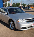 dodge avenger 2011 silver sedan heat 6 cylinders automatic 77657