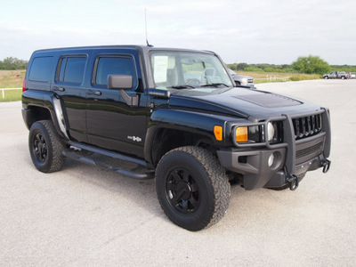 hummer h3 2007 black suv h3x gasoline 5 cylinders 4 wheel drive automatic 78009