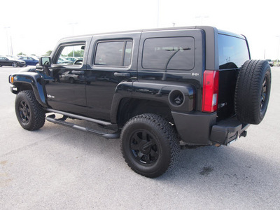 hummer h3 2007 black suv h3x gasoline 5 cylinders 4 wheel drive automatic 78009