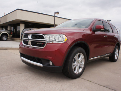 dodge durango 2013 red suv crew 8 cylinders automatic 76011