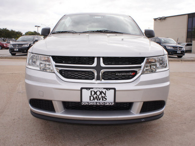 dodge journey 2013 silver american value package 4 cylinders automatic 76011