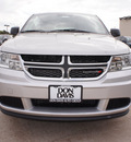 dodge journey 2013 silver american value package 4 cylinders automatic 76011