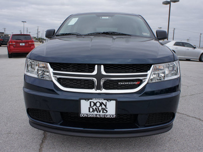 dodge journey 2013 black american value package 4 cylinders automatic 76011