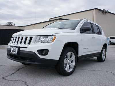 jeep compass 2013 white suv sport 4 cylinders automatic 76011