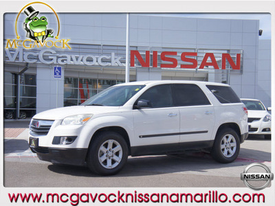 saturn outlook 2007 off white suv xe 6 cylinders automatic 79119