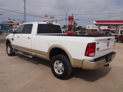 ram 3500 2011 white laramie longhorn diesel 6 cylinders 4 wheel drive automatic 77864