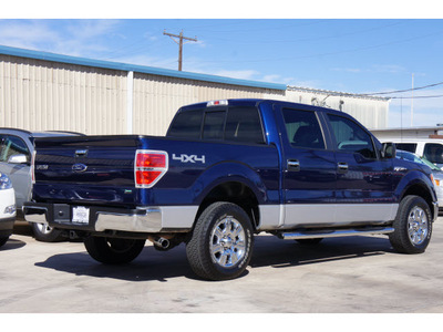 ford f 150 2010 dk  blue xlt 8 cylinders automatic 79110