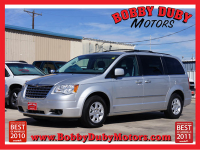 chrysler town and country 2010 silver van touring 6 cylinders automatic 79110