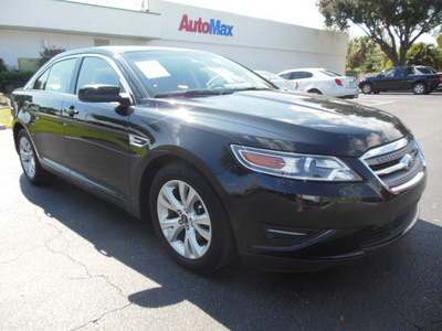 ford taurus 2011 black sedan sel gasoline 6 cylinders front wheel drive automatic 34474