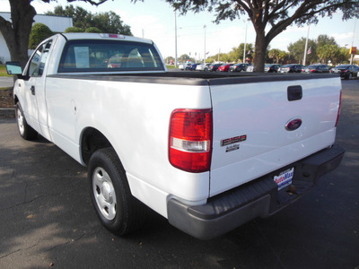 ford f 150 2005 white pickup truck xl gasoline 6 cylinders rear wheel drive automatic with overdrive 34474