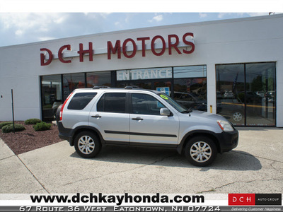 honda cr v 2005 satin silver suv ex gasoline 4 cylinders all whee drive 5 speed automatic 07724