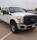 ford f 350 2012 white xl 8 cylinders automatic 76108