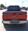ford f 350 super duty 2008 brown lariat diesel 8 cylinders 4 wheel drive automatic 76049