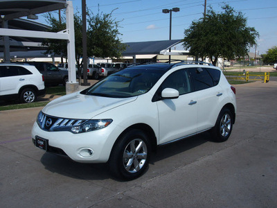 nissan murano 2010 off white suv sl gasoline 6 cylinders front wheel drive automatic 76049