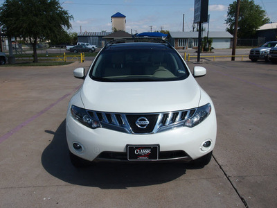 nissan murano 2010 off white suv sl gasoline 6 cylinders front wheel drive automatic 76049