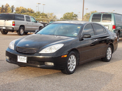 lexus es 300 2003 black sedan 6 cylinders automatic with overdrive 77074