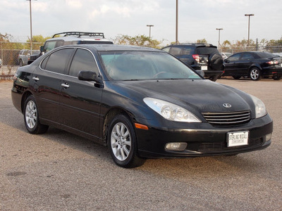 lexus es 300 2003 black sedan 6 cylinders automatic with overdrive 77074