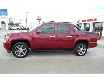 chevrolet avalanche 2007 red suv lt 1500 gasoline 8 cylinders rear wheel drive automatic with overdrive 77627