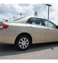 toyota corolla 2011 gold sedan le gasoline 4 cylinders front wheel drive automatic 76543